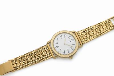 Piaget. An 18k gold quartz wristwatch with associated bracelet