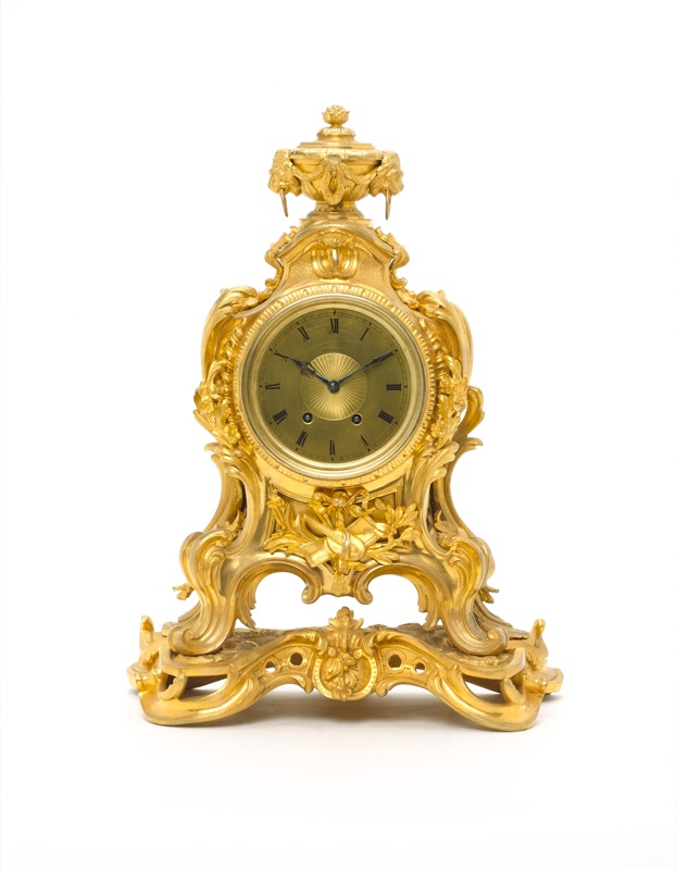 An impressive late 19th century French ormolu clock