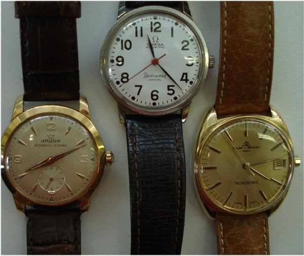 A lot of 3 various wristwatches