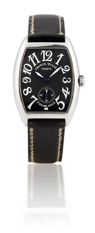 Franck Muller. A fine stainless steel manual wind ladies wristwatch