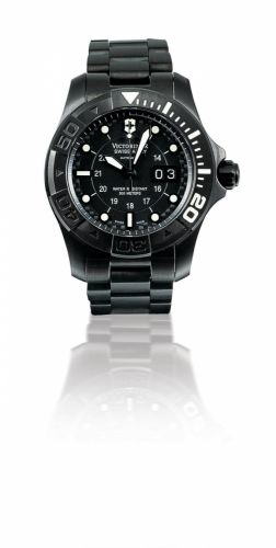 Victorinox. A fine PVD titanium automatic limited edition military wristwatch