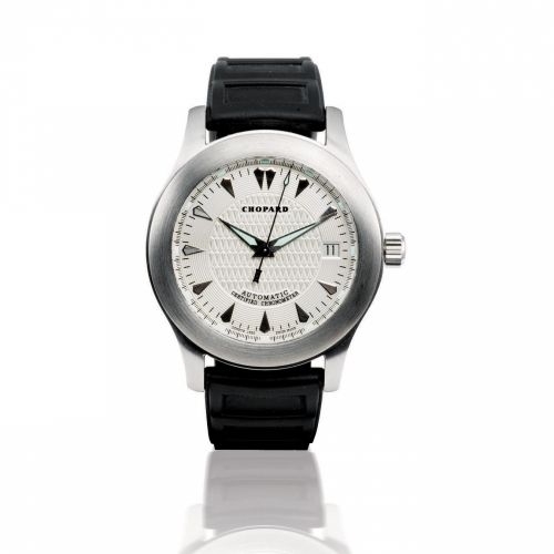 Chopard. A very fine stainless steel automatic wristwatch with calendar