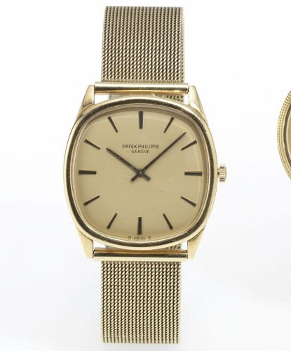 Patek Philippe. A fine 18ct gold bracelet watch