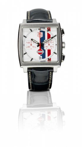 Tag Heuer. A fine stainless steel limited edition chronograph wristwatch with calendar