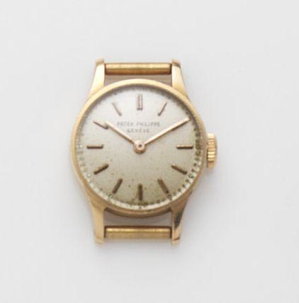 Patek Philippe. A lady's 18ct gold manual wind watch head Ref:1289, Case No.677737, Movement No.855068, Circa 1950