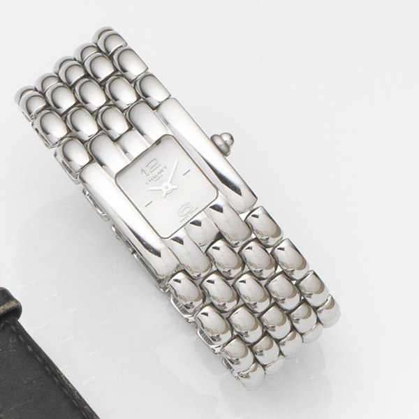 Chaumet. A lady's stainless steel quartz bracelet watch Khesis, Case No.22K9394, Circa 2008