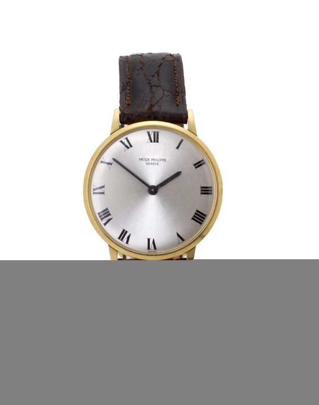 Patek Philippe. A fine 18K gold wristwatch