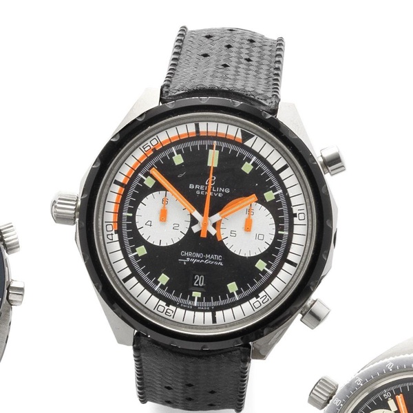 Breitling. A stainless steel automatic calendar chronograph wristwatch