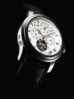 BLANCPAIN. A VERY FINE AND RARE PLATINUM LIMITED EDITION AUTOMATIC PERPETUAL CALENDAR WRISTWATCH WITH LEAP YEAR INDICATION, EQUATION OF TIME, RETROGRADE MOON PHASES AND ORIGINAL CERTIFICATE