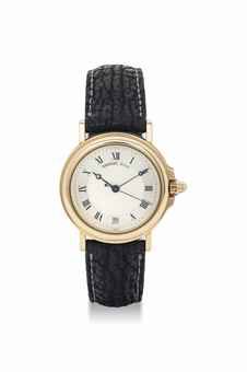 BREGUET. AN 18K GOLD AUTOMATIC WRISTWATCH WITH SWEEP CENTRE SECONDS AND DATE