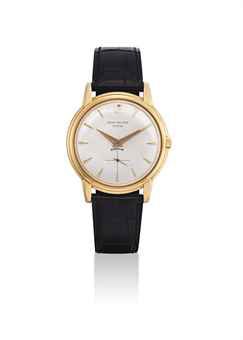 PATEK PHILIPPE. AN 18K GOLD WRISTWATCH