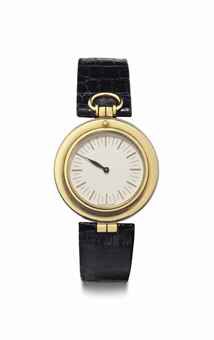 Audemars Piguet. An 18k Two-Color Single Hand Gold Wristwatch