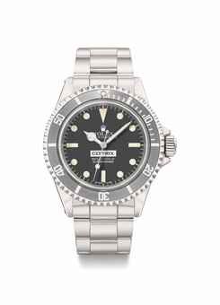 Rolex. A rare stainless steel automatic wristwatch with sweep centre seconds, bracelet and gas escape valve, made for COMEX