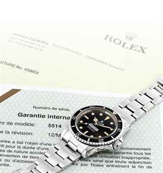 ROLEX. A RARE STAINLESS STEEL AUTOMATIC WRISTWATCH WITH SWEEP CENTRE SECONDS AND BRACELET, MADE FOR COMEX