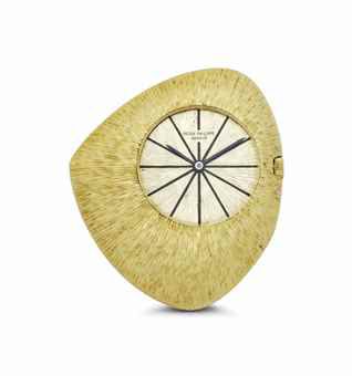 Patek Philippe. A Fine 18k Gold Asymmetrical Keyless Lever Dress Watch