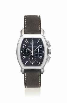 VACHERON CONSTANTIN. A STAINLESS STEEL AUTOMATIC CHRONOGRAPH WRISTWATCH WITH DATE