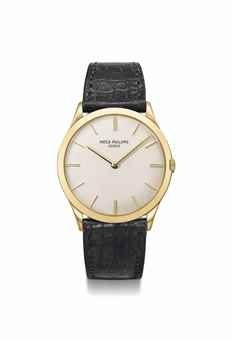 Patek Philippe. An 18K gold wristwatch