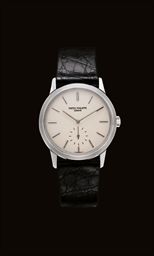 PATEK PHILIPPE. A STAINLESS STEEL WRISTWATCH, MADE FOR THE JAPANESE MARKET TO COMMEMORATE THE 150TH ANNIVERSARY OF PATEK PHILIPPE IN 1989