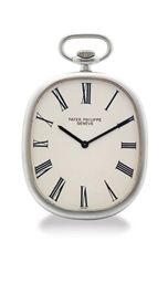 PATEK PHILIPPE. A FINE AND RARE 18K WHITE GOLD OPENFACE CUSHION-SHAPED KEYLESS LEVER DRESS WATCH