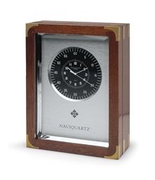 Patek Philippe. An Aluminum Marine Chronometer With Center Seconds, Mahogany Presentation Box and Key