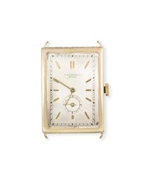 A 9CT GOLD WRISTWATCH, BY ROLEX RETAILED BY BUCHERER