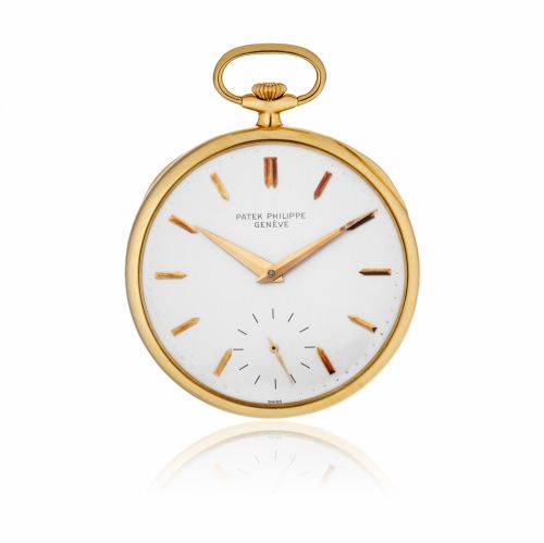 PATEK PHILIPPE, OPEN FACE POCKET WATCH, REF. 652/1