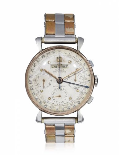 ROLEX, ANTI-MAGNETIC TRIPLE CALENDAR WRISTWATCH, REF. 4768