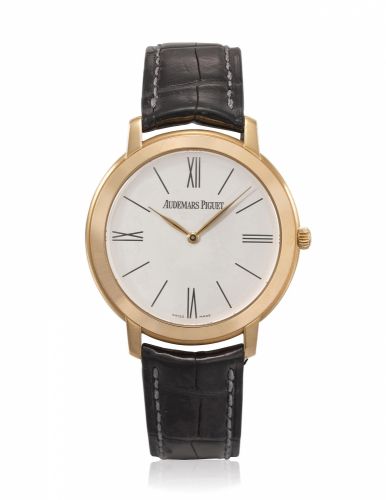 AUDEMARS PIGUET, PINK GOLD JULES AUDEMARS EXTRA-THIN, REF. 15093OR.OO.A002CR.01