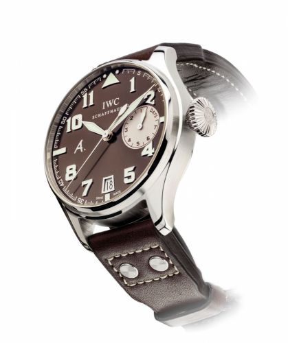 IWC. A RARE 18K WHITE GOLD LIMITED EDITION AUTOMATIC WRISTWATCH WITH SWEEP CENTRE SECONDS, DATE AND 7 DAY POWER RESERVE