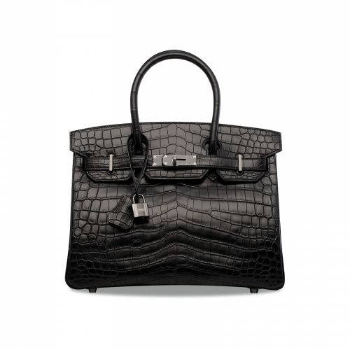 black alligator birkin bag