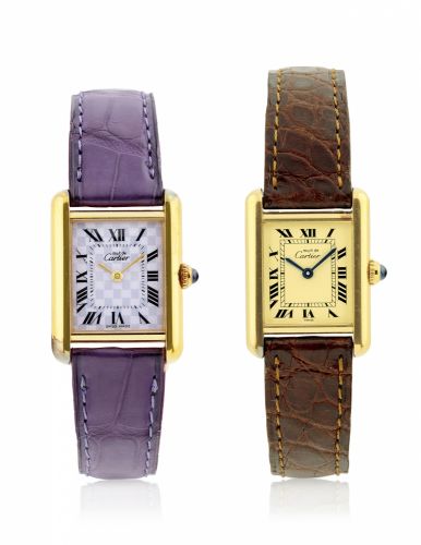 must de cartier watch collection