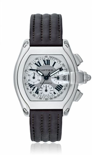 cartier roadster chronograph xl stainless steel