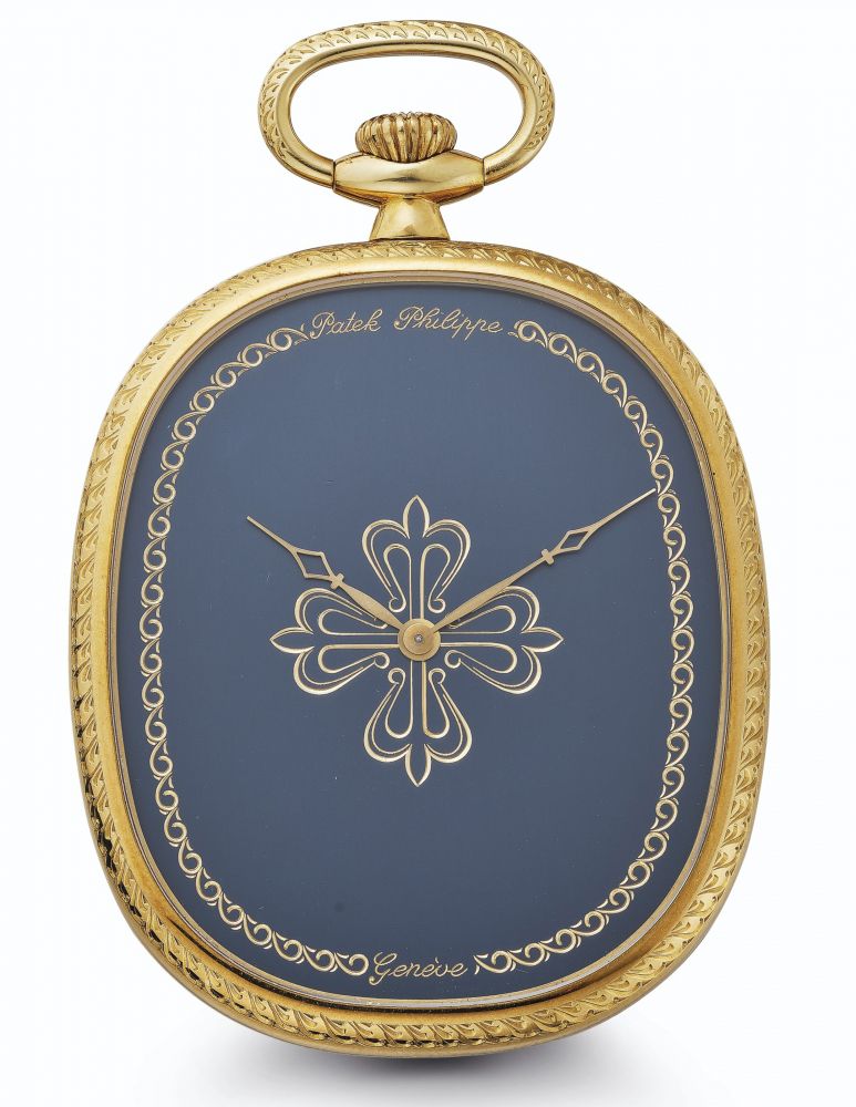 Patek Philippe. A Very Fine 18k Gold Openface Pocket Watch