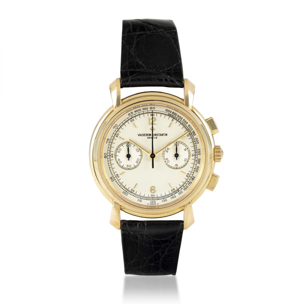 VACHERON CONSTANTIN, GOLD CHRONOGRAPH REF. 47101 - PROPERTY FROM AN IMPORTANT PRIVATE ASIAN COLLECTION PART 2