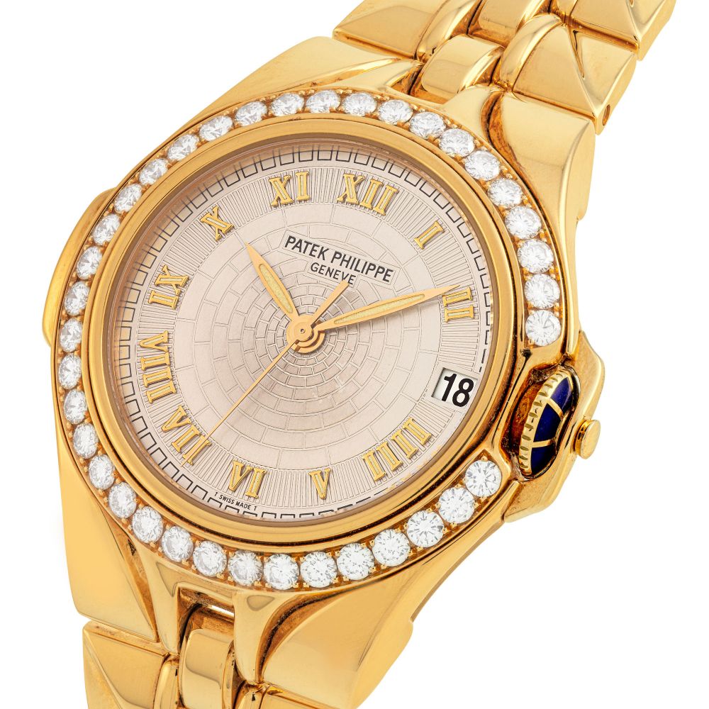 PATEK PHILIPPE, GOLD AND DIAMOND-SET, REF. 5091/10 -
