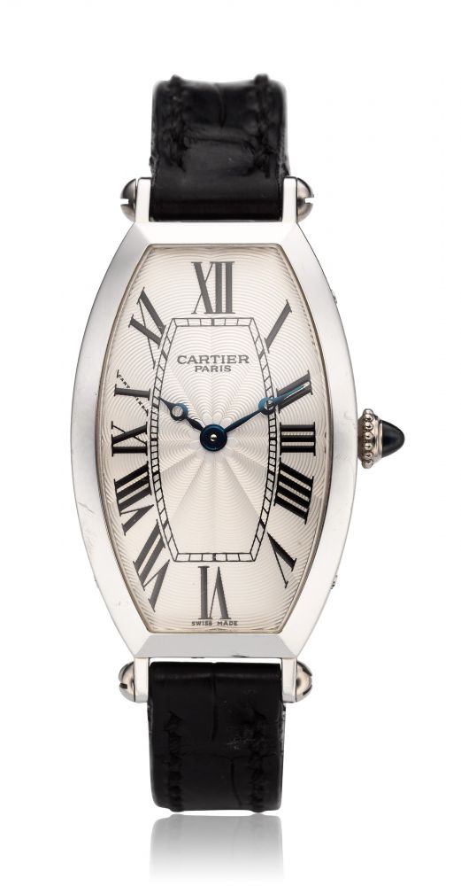 CARTIER PANTHERE FIGARO 27mm 2 Row Gold 0.48TCW DIAMOND Watch – NATILUXIA