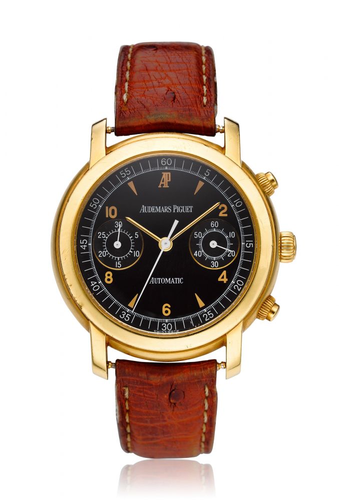 AUDEMARS PIGUET, 18K JULES AUDEMARS CHRONOGRAPH, REF. 25859BA/O/0001CR/02 -