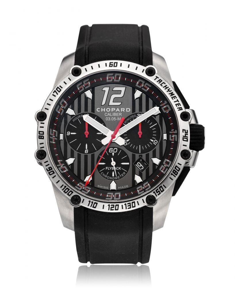 CHOPARD, STEEL CLASSIC RACING SUPERFAST CHRONO, REF. 168535-3001 -