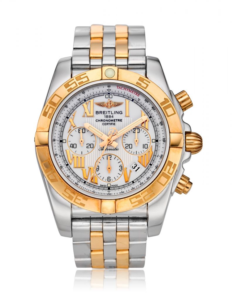 breitling two tone