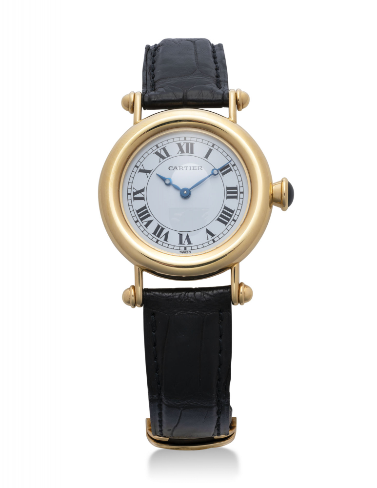 CARTIER 'DIABOLO' WRISTWATCH -