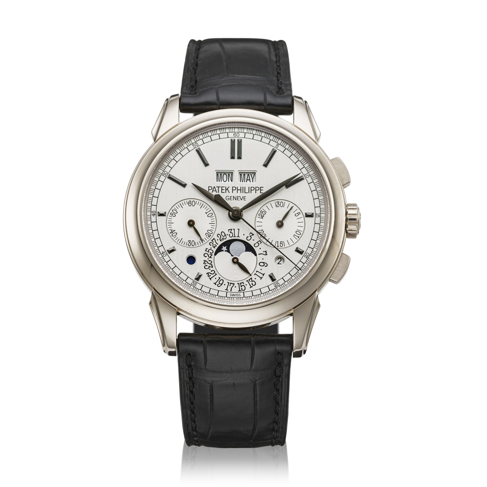 PATEK PHILIPPE, WHITE GOLD PERPETUAL CALENDAR CHRONOGRAPH, REF. 5270G -