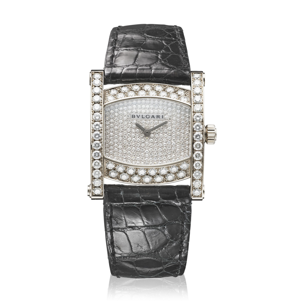 BULGARI, WHITE GOLD AND DIAMONDS 'ASSIOMA', REF. AAW36D2DL -