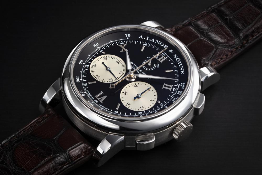A. LANGE & SÖHNE, A PLATINUM DOUBLE SPLIT FLYBACK CHRONOGRAPH Ref. 404.035 - CASE