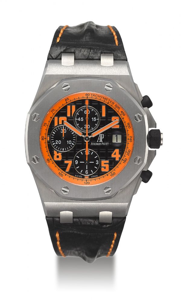 AUDEMARS PIGUET, STEEL ROYAL OAK OFFSHORE VOLCANO, REF. 26170ST - NO. 0186, CASE NO. F95787