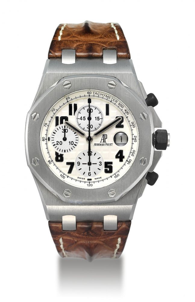 AUDEMARS PIGUET, STEEL ROYAL OAK OFFSHORE SAFARI, REF 26170ST - CASE NO. E 99302