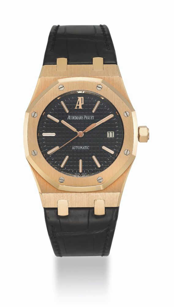 AUDEMARS PIGUET, PINK GOLD ROYAL OAK, REF. 15400OR.00.D002CR.01 - MOVEMENT NO. 752’910, CASE NO. G57605