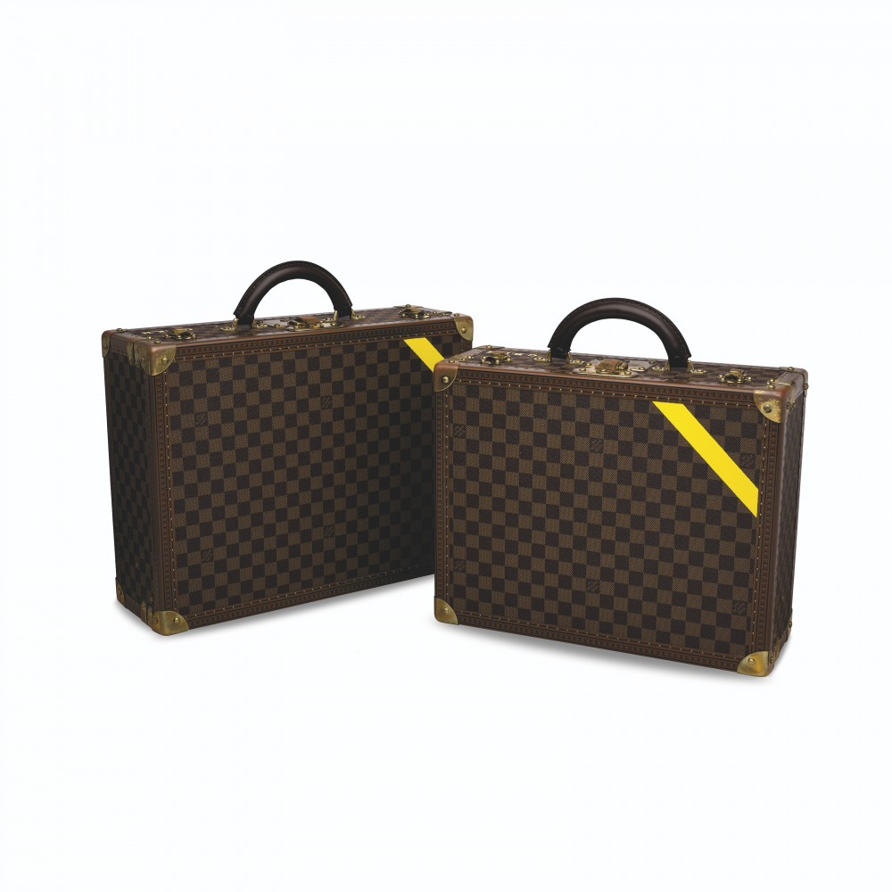 Louis Vuitton Suitcase Cotteville 40 Monogram Canvas Brown in