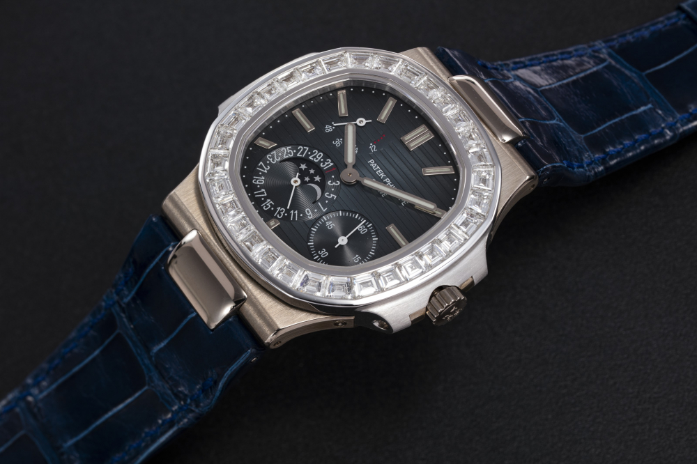 Buy Patek Philippe Nautilus Full Diamond & Enamel Bird Phoenix  5720/2G-001 - K2 Luxury Watches