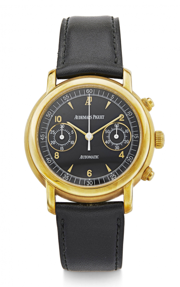 AUDEMARS PIGUET, JULES AUDEMARS CHRONOGRAPH, 18K YELLOW GOLD, REF. 25859BA.OO.D001CR.01 -