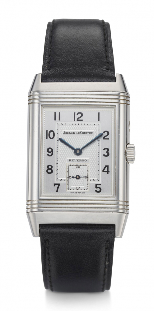 JAEGER LECOULTRE, REVERSO STAINLESS STEEL, REF. 270854 -